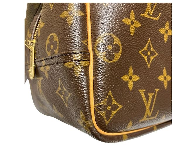 Borsa Louis Vuitton Deauville Marrone - vista 8