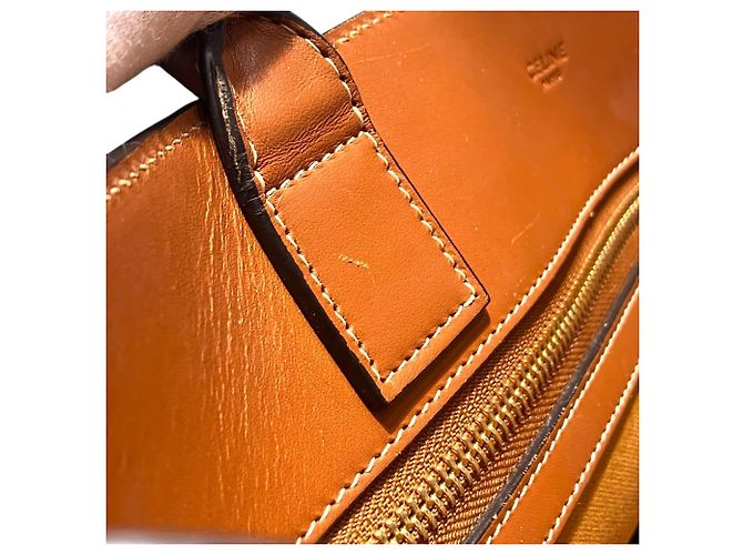Céline Celine Tote Bag aus braunem PVC - Ansicht 9
