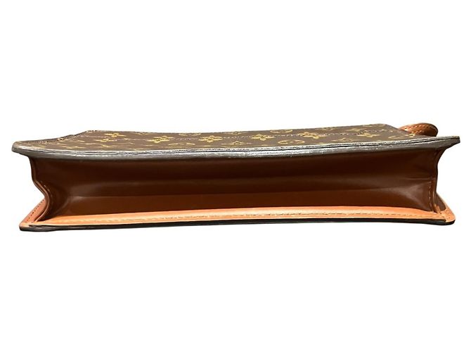 Pochette Homme Louis Vuitton Clutch Bag Marrone - vista 3