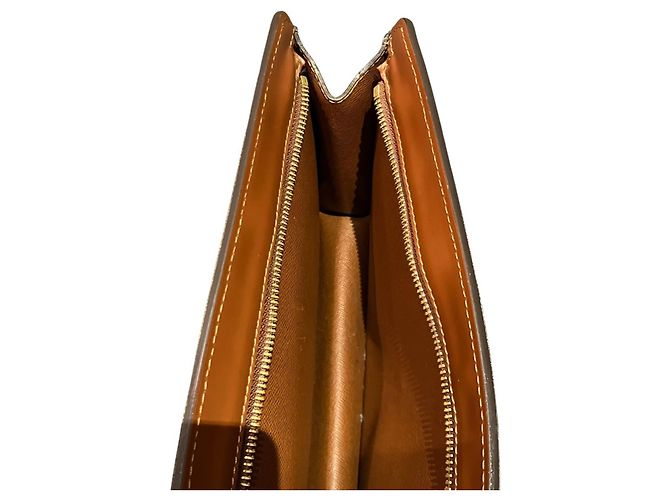 Pochette Homme Louis Vuitton Clutch Bag Marrone - vista 5