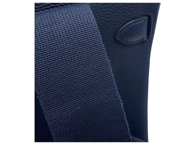 Borsa Kelly Accad PM Hermès Blu - vista 11