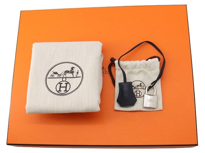 Borsa Kelly Accad PM Hermès Blu - vista 17