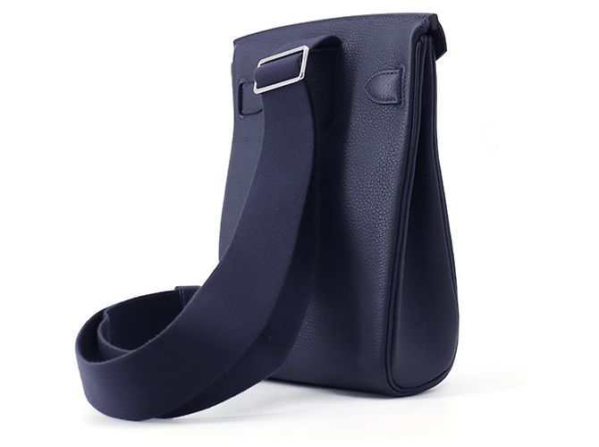 Borsa Kelly Accad PM Hermès Blu - vista 2