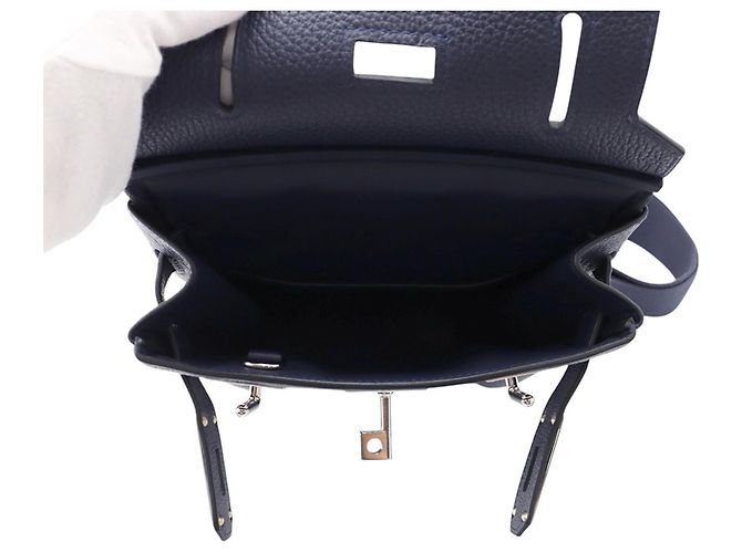 Borsa Kelly Accad PM Hermès Blu - vista 5