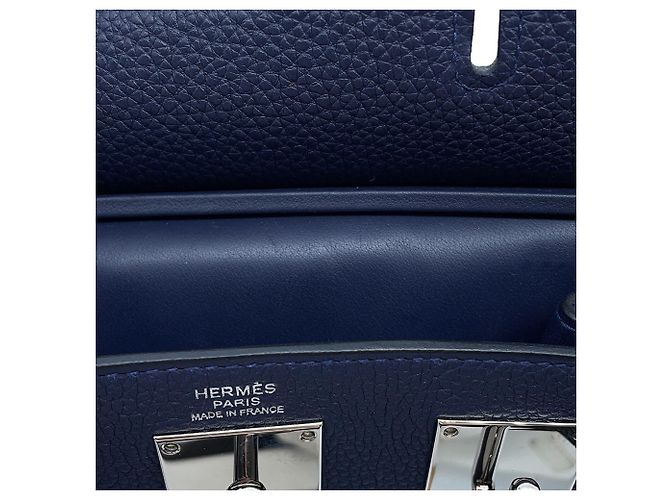Borsa Kelly Accad PM Hermès Blu - vista 7