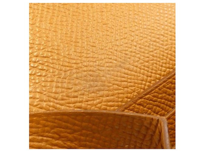 Hermès Cartera larga plegable Hermes Kelly Classic 051300CK Dorado - vista 10