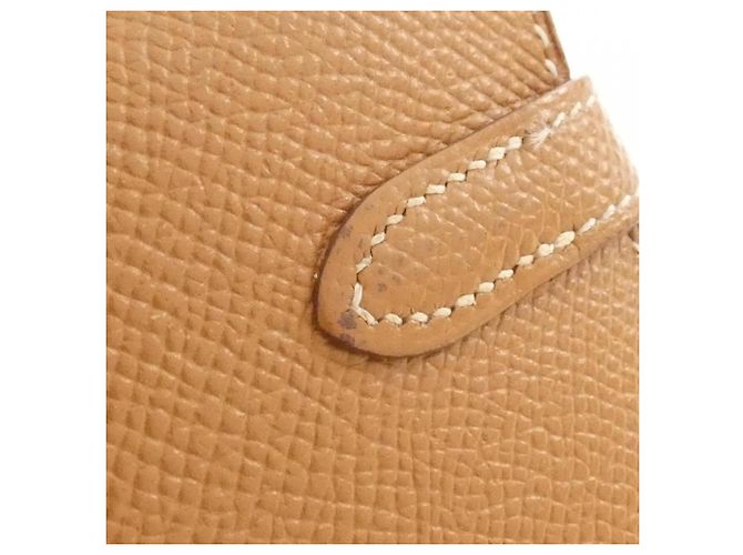 Hermès Cartera larga plegable Hermes Kelly Classic 051300CK Dorado - vista 5