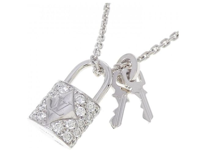 Collana Pendentif Lockit Louis Vuitton - vista 3