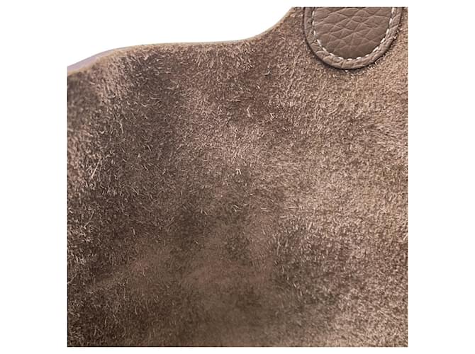 Hermès Borsa Hermes Picotin Lock MM Taupe - vista 9