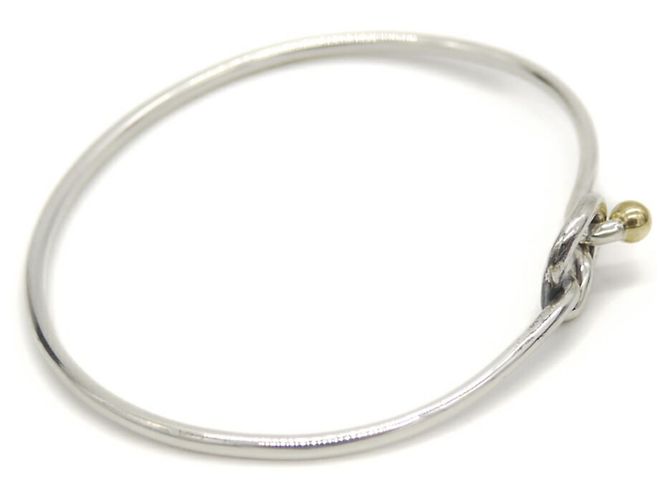 Tiffany & Co Bracciale Tiffany Love Knot Argento D'oro - vista 2