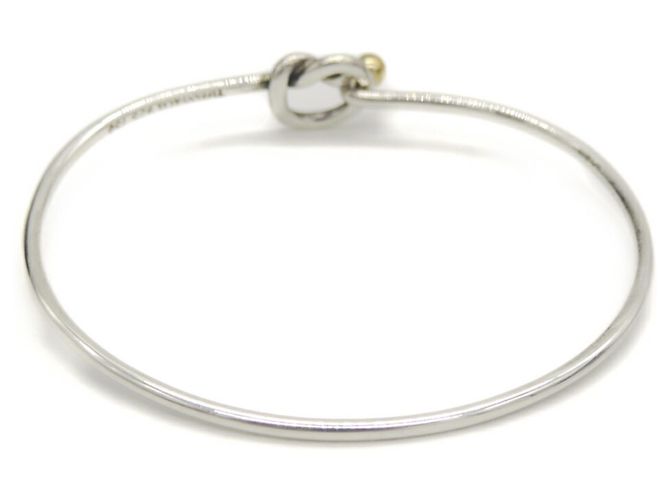 Tiffany & Co Bracciale Tiffany Love Knot Argento D'oro - vista 4