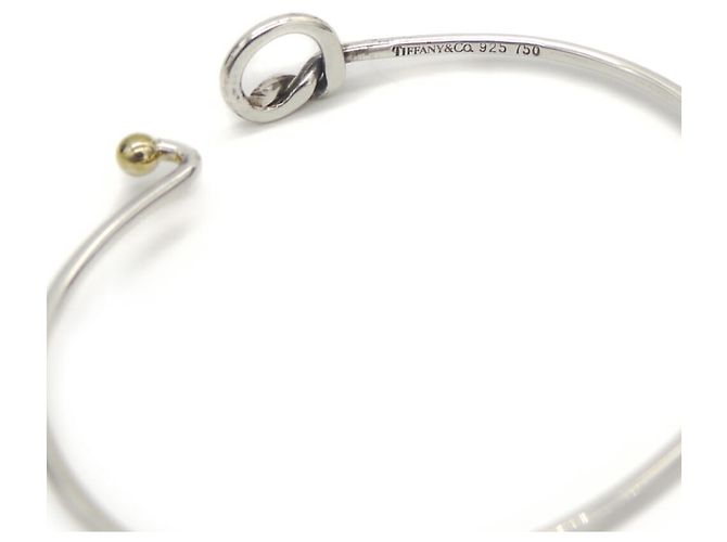 Tiffany & Co Bracciale Tiffany Love Knot Argento D'oro - vista 5