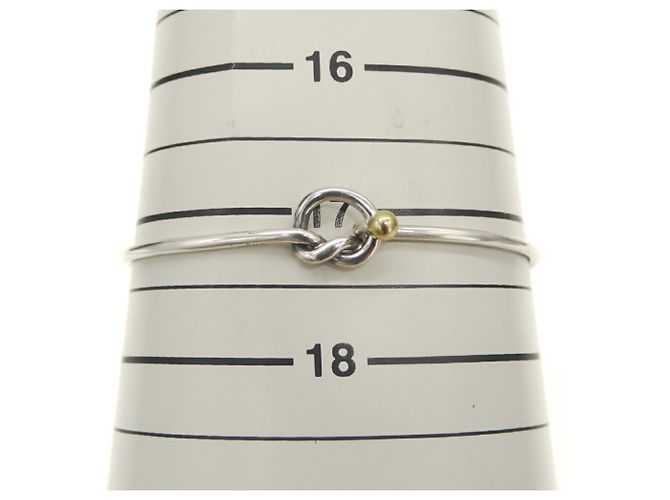 Tiffany & Co Bracciale Tiffany Love Knot Argento D'oro - vista 6