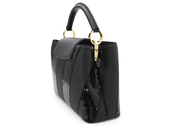 Borsa Louis Vuitton Capucines BB Nero - vista 3