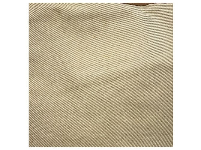 Borsa a tracolla Chanel in beige marrone e avorio Crudo - vista 10