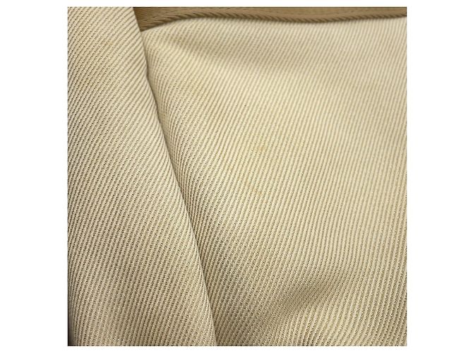Borsa a tracolla Chanel in beige marrone e avorio Crudo - vista 9