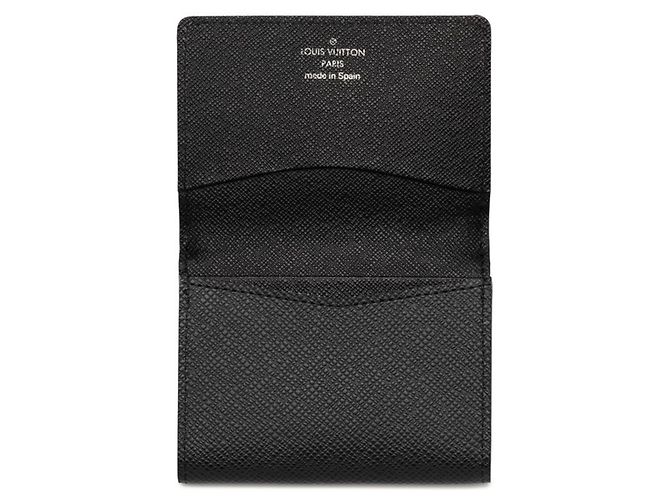 Tarjetero Louis Vuitton Taiga Negro - vista 4
