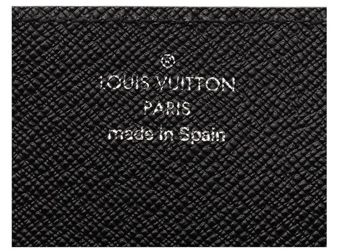 Tarjetero Louis Vuitton Taiga Negro - vista 6