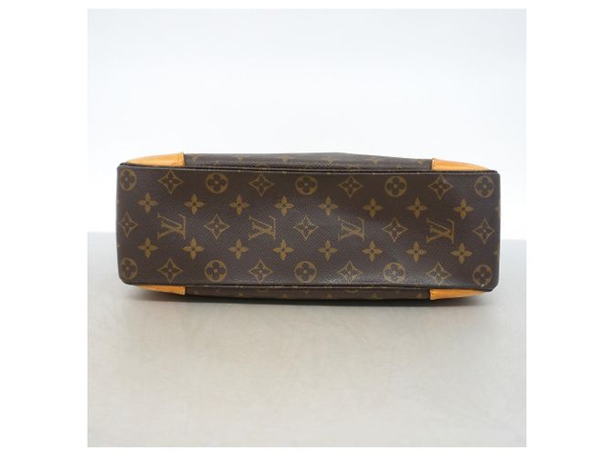 Borsa a tracolla Louis Vuitton Monogram Boulogne 35 Marrone - vista 3