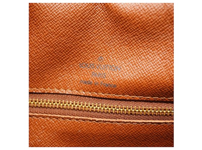 Borsa a tracolla Louis Vuitton Monogram Boulogne 35 Marrone - vista 5