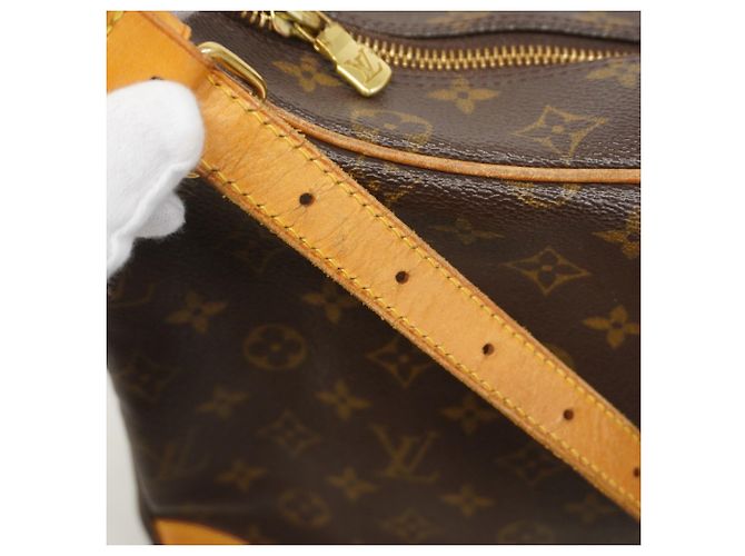 Borsa a tracolla Louis Vuitton Monogram Boulogne 35 Marrone - vista 8