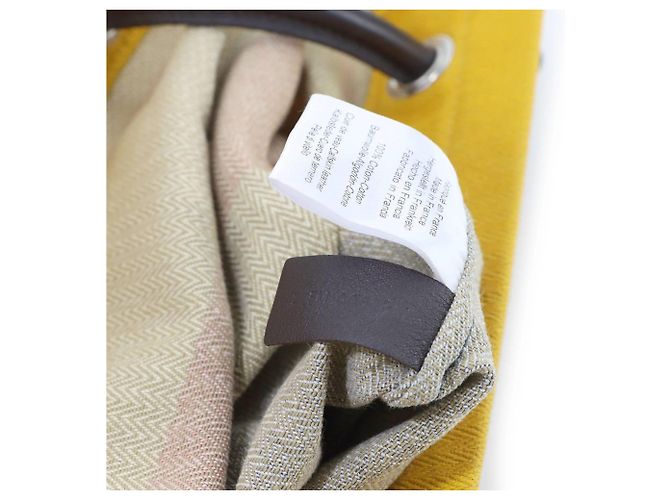 Hermès Borsa a tracolla Hermes Sac Aline MM Blu Arancione Giallo - vista 7