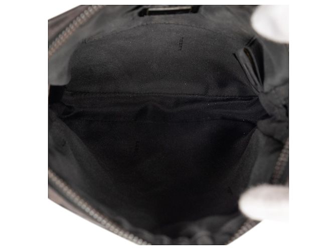 Borsa a tracolla Fendi Zucchino Nero - vista 4