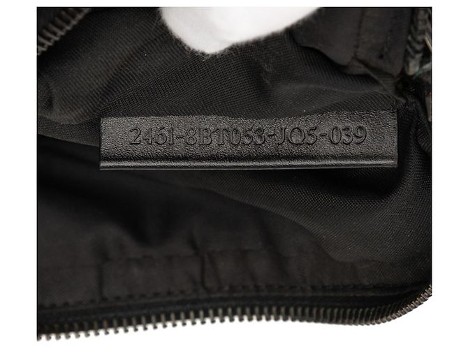 Borsa a tracolla Fendi Zucchino Nero - vista 6