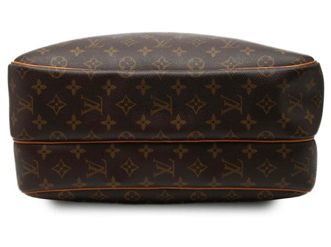 Borsa a tracolla Louis Vuitton Monogram Reporter GM Marrone - vista 3