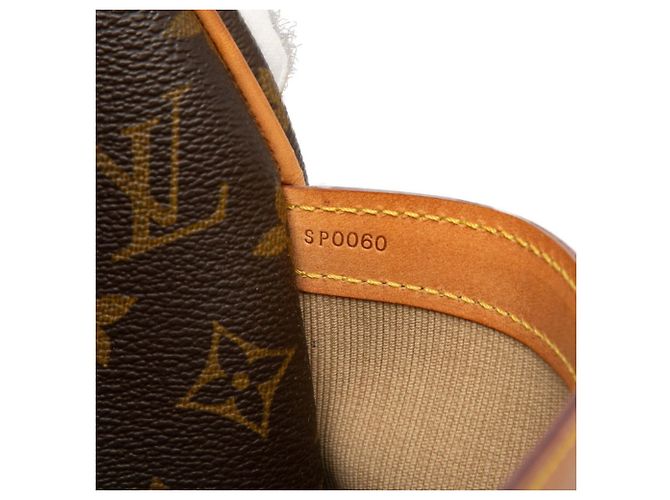 Borsa a tracolla Louis Vuitton Monogram Reporter GM Marrone - vista 6