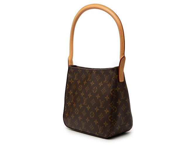 Bolso de Hombro Louis Vuitton Monogram Looping MM Castaño - vista 2
