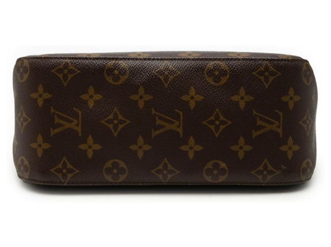 Bolso de Hombro Louis Vuitton Monogram Looping MM Castaño - vista 3