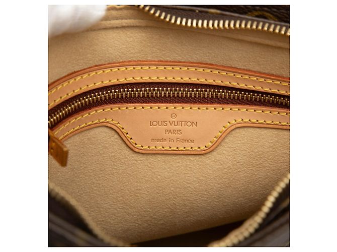Bolso de Hombro Louis Vuitton Monogram Looping MM Castaño - vista 5