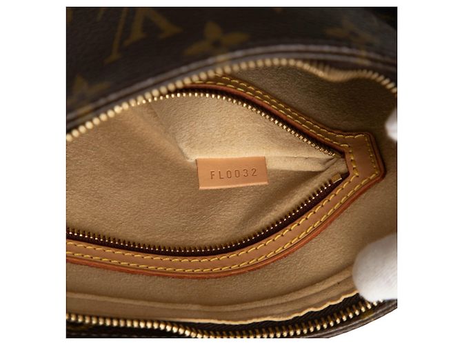 Bolso de Hombro Louis Vuitton Monogram Looping MM Castaño - vista 6