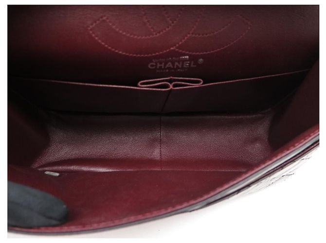 NUOVA BORSA CHANEL GRANDE 2.55 SPACE CHARMS PELLE MATELASSÉ TRACULLA Nero - vista 15