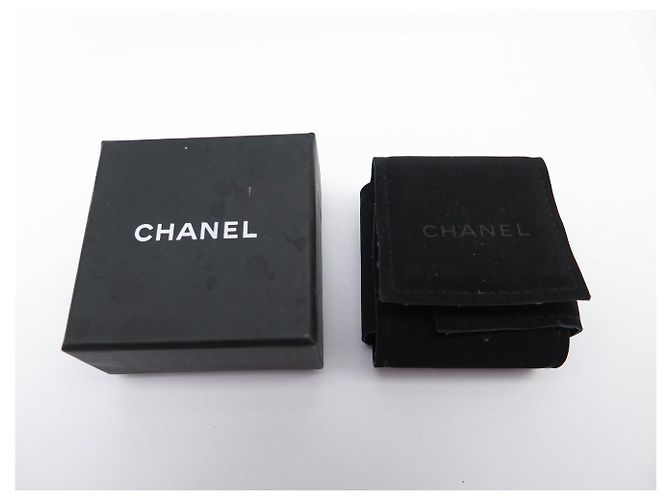 CHANEL CC LOGO STERN STRASS BROSCHE AUS SILBERFARBENEM METALL + STAR BOX - Ansicht 8