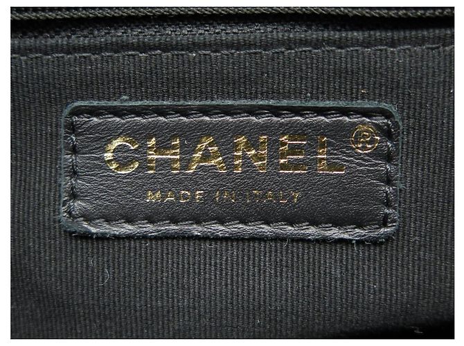 BOLSO CHANEL 19 MEDIUM AS3612 TWEED AZUL MARINO - vista 12