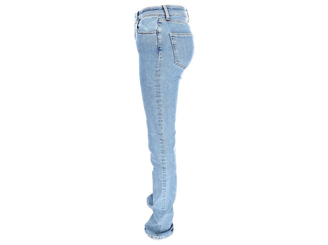 Jeans long The Attico em denim azul claro - vista 2