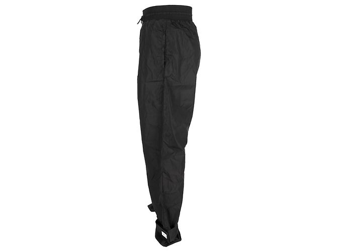 Off White Off-White Ankle Strap Drawstring Track Pants in Black Polyamide - view 2