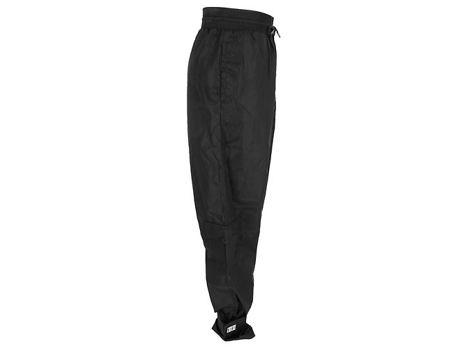Off White Off-White Ankle Strap Drawstring Track Pants in Black Polyamide - view 4