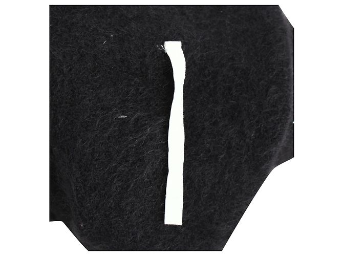 Off White Suéter bordado Off-White en lana negra Negro - vista 5