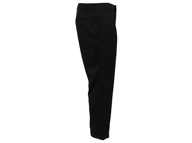 Tom Ford Plissee-Hose in Schwarz aus Wolle - Ansicht 2