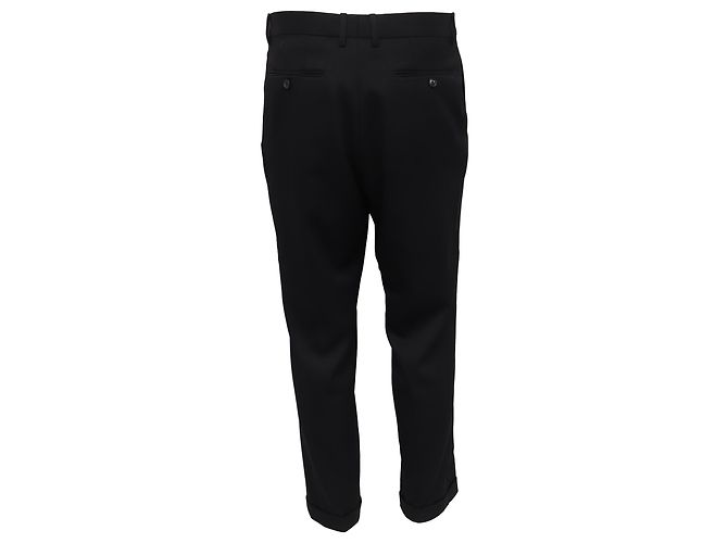 Tom Ford Plissee-Hose in Schwarz aus Wolle - Ansicht 3