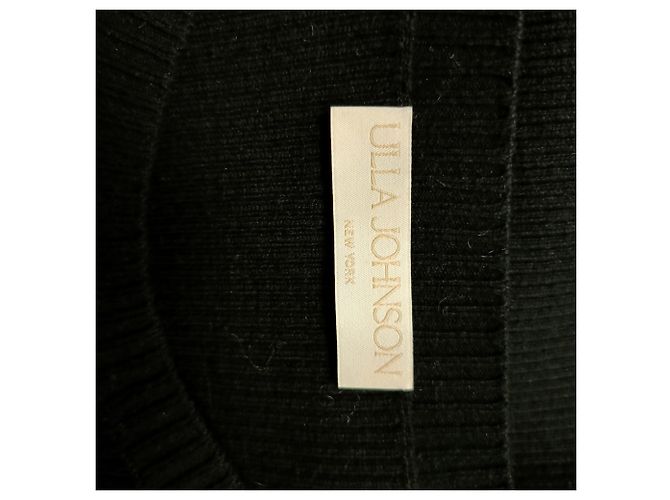 Ulla Johnson Sabrina Pullover in Black Wool - view 4
