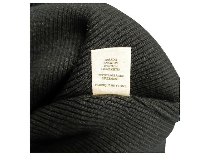 Ulla Johnson Sabrina Pullover in Black Wool - view 6