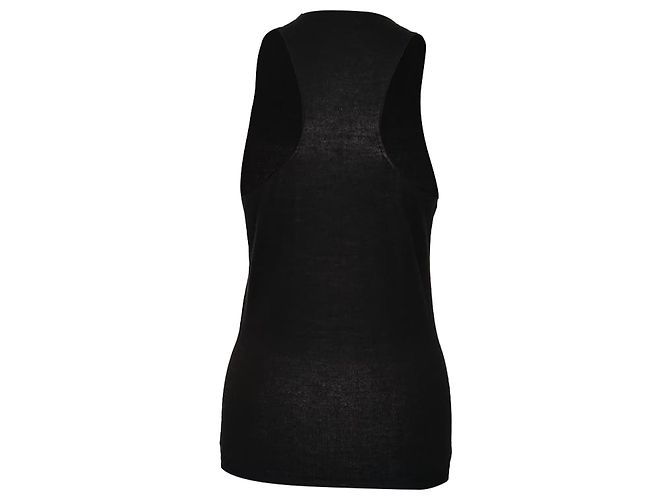 Tom Ford Racer Back Top aus schwarzem Kaschmir - Ansicht 3