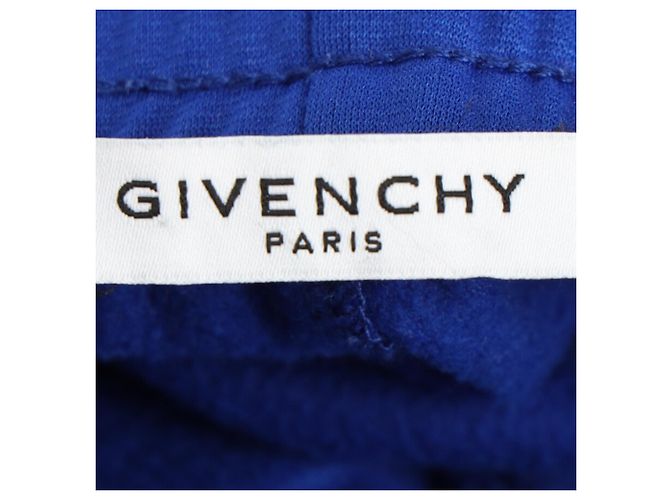 Givenchy Logo Tape Detailed Trainingshose in Blau, Polyester - Ansicht 4