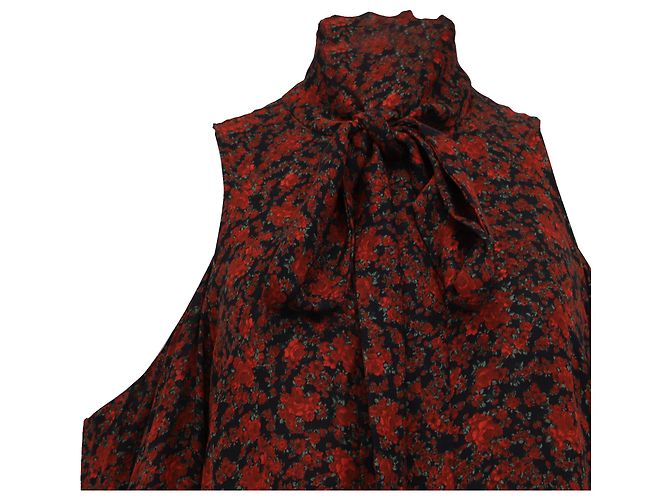 Magda Butrym Haifa Cut Out Mini Dress in Multicolor Silk Multiple colors - view 3
