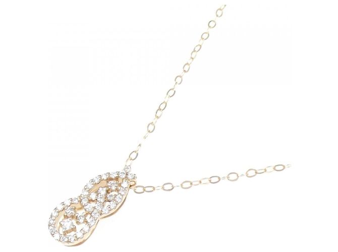 Autre Marque Collana con Diamanti Au750 Rosa - vista 2