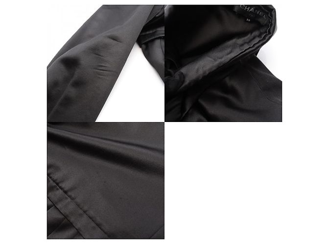 Timeless Chanel Silk Dress Black - view 10